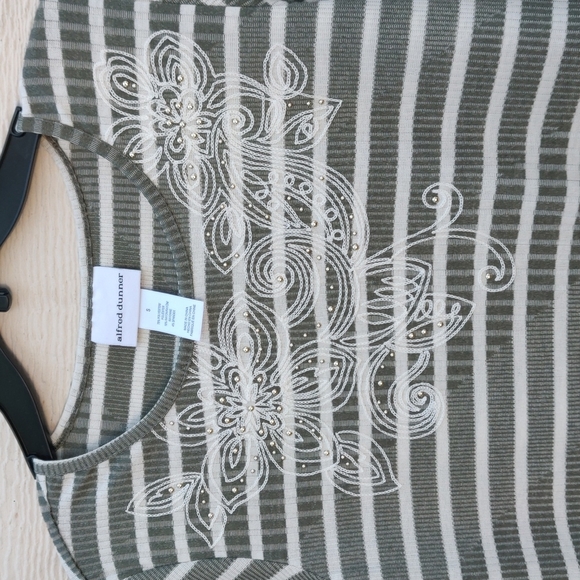 Alfred dunner women's blouse size S color sage - Picture 7 of 10